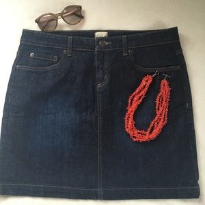 Jean skirt by Bass size 10